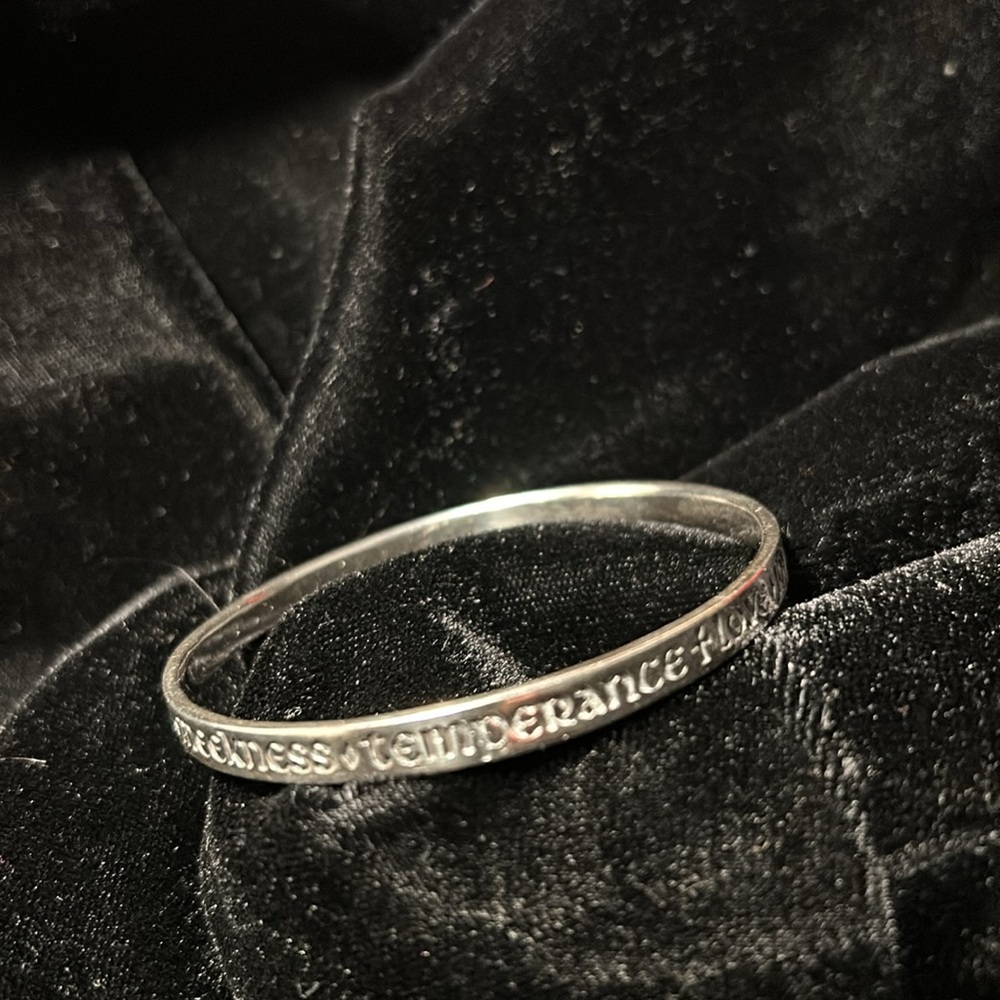James Avery Retired Fruits of the Spirit bracelet. Preowned. $275 on Ebay.